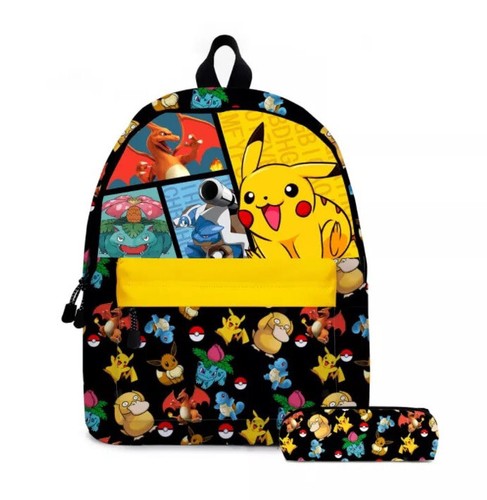 Sac dos pokemon pikachu - sac,
