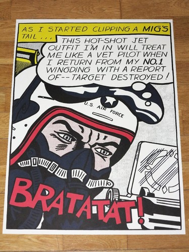 Roy lichtenstein affiche - roy,