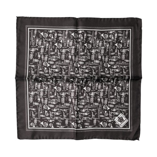 Dolce gabbana foulard marron - dolce,