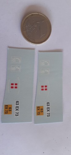 Decals decalcomanie pompier - decals,