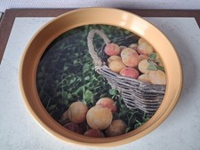 plateau métal déco panier de