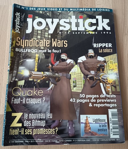 Magazine joystick 74 sept - joystick, [n°74