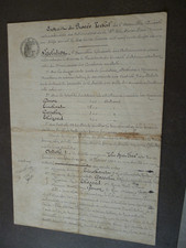 vieux papier 1921 extrait du