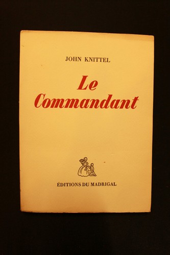 Commandant john knittel - le,