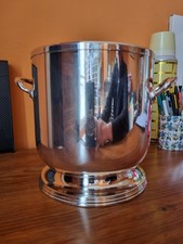 seau champagne métal argenté