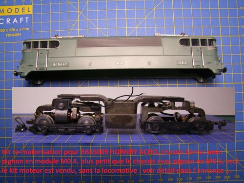 Kit motorisation locomotive - motorisation,