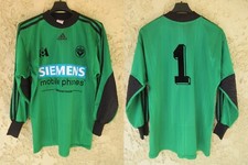 Maillot GIRONDINS DE BORDEAUX 2001 ADIDAS vintage goal shirt jersey maglia S