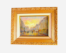 Huile sur panneau roch - sur,