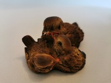 Couple Oiseau Dipinto A Mano