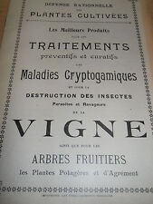 catalogue sur les traitements préventifs sur la vigne ( ref 83 ) 