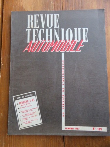 Revue technique automobile - technique,