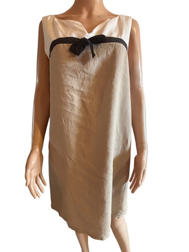 123 robe beige blanche sans - 123,