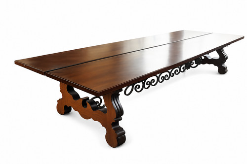Longue table en - 3m, bois