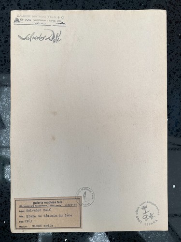 Salvador dali dessin sur - salvador,