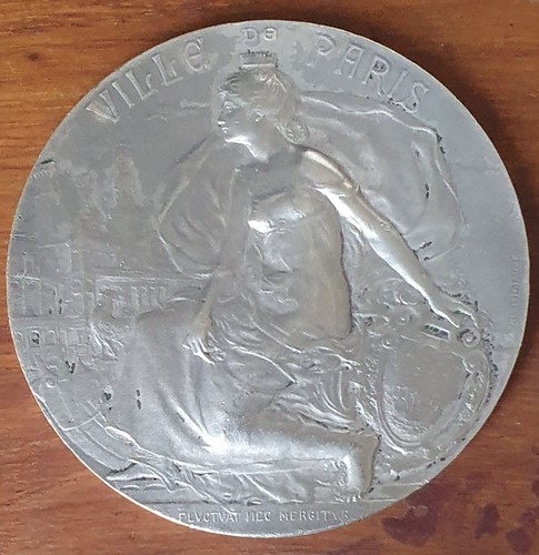 Médaille argent ville - argent, la