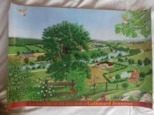  Lot de 2 AFFICHEs  gallimard