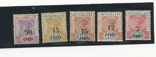 Seychelles 1893 scott s 22 - seychelles,