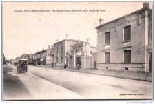 33 LIBOURNE - la gendarmerie et la route de lyon