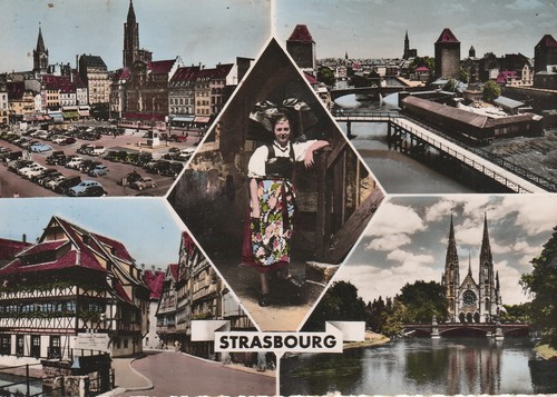 Cpsm strasbourg place - place, kleber