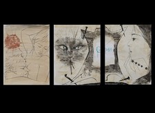 Pierre-Yves TREMOIS :  4 Lithographies originales, 1954