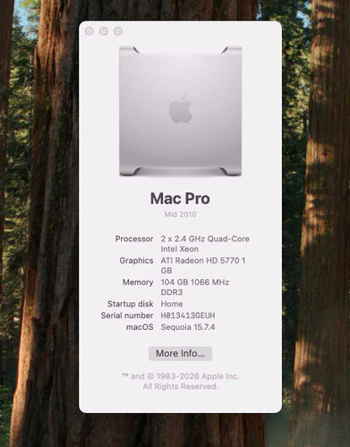 Rare 2009 mac pro - -,
