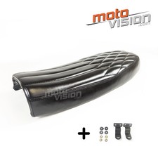 Selle noire café racer