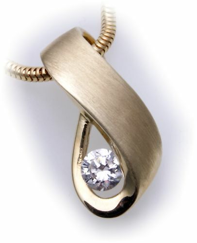 Pendentif 585 brillant - 585, 0,30