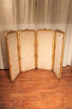 Ancien paravent de style Louis