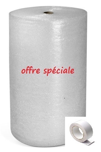Rouleau film papier bulles - rouleau,