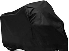 Housse de protection moto noire réf A000-0034