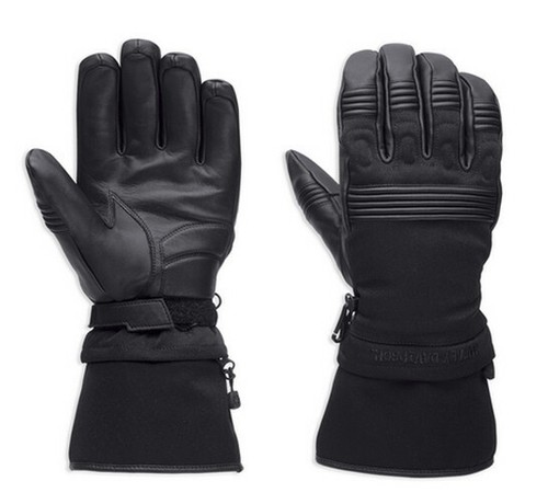 Gants longs cuir harley - gants, "harley