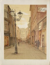 André Renoux - lithographie
