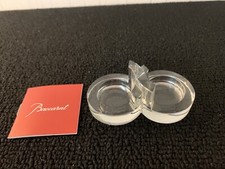 Salière art déco en cristal de Baccarat