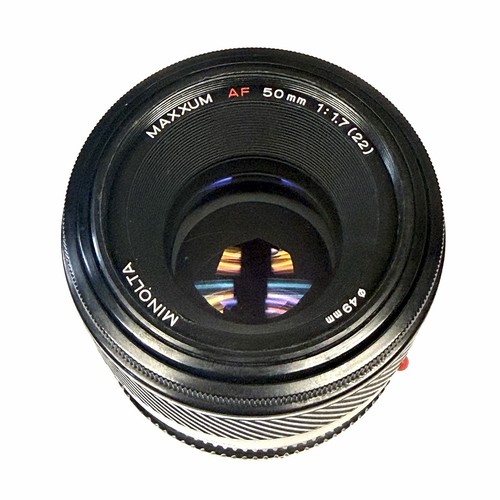 Minolta maxxum 50mm - maxxum, f/1.7