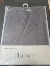 ROBE DE CHAMBRE PEIGNOIR GRIS