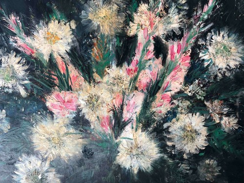 Tableau bouquet fleurs - de,