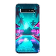 Coque pour Galaxy S10 hawaii piscine