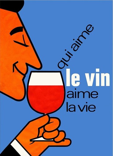 Affiche viticole vin - affiche,