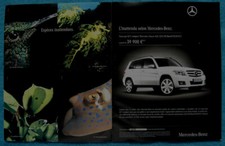 Publicité Papier - Voiture Mercedes Classe Glk 220 Cdi Blue Efficiency De 2009