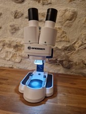 MICROSCOPE BRESSER JUNIOR 20x STEREO COMPLET BOITE