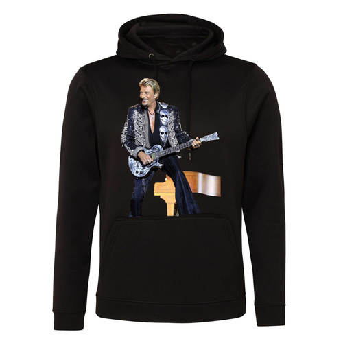 Sweat capuche johnny hallyday - capuche,