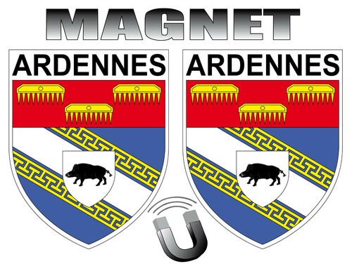 Magnet forme écusson - forme,