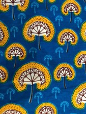 Tissu wax pagne imprimé