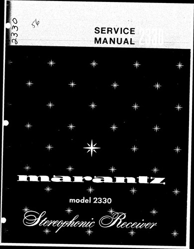 Service manuel instructions - manuel, d'instructions