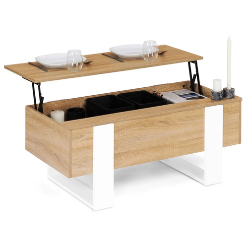 Table basse plateau - , relevable