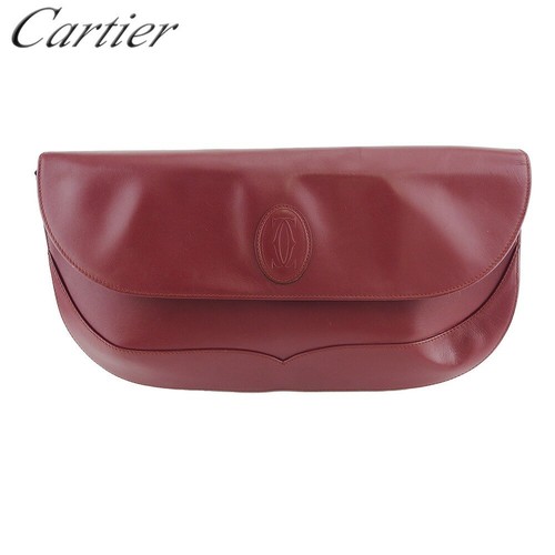 Sac pochette cartier bordeaux - pochette,