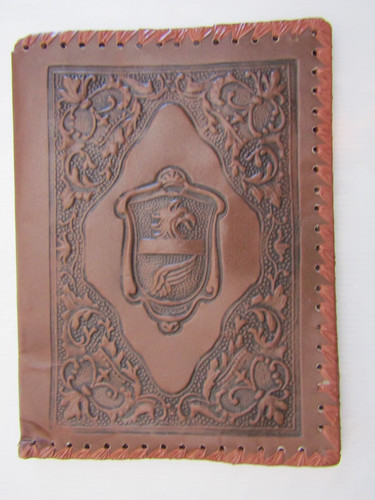 Protège livre cuir à - cuir,