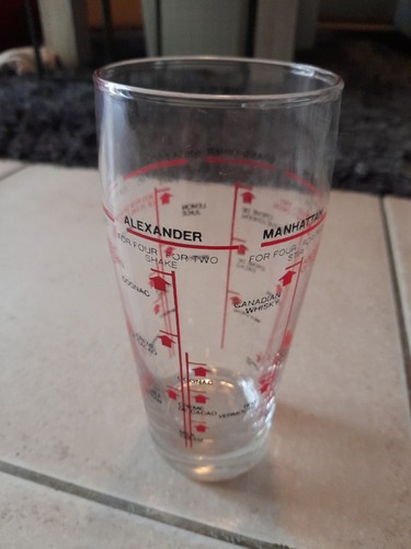 Verre doseur pour - doseur, cocktails