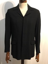 Zara - Veste Noir Homme à boutons cachés - Taille 46 Small