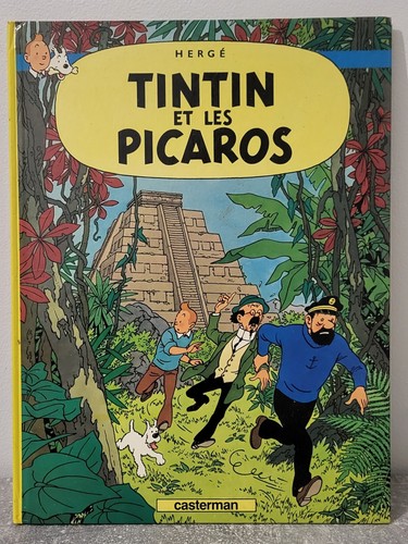Tintin les picaros herge - bd,